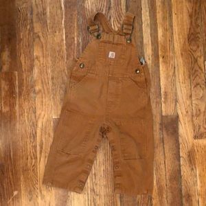 Carhartt 18m tan overalls